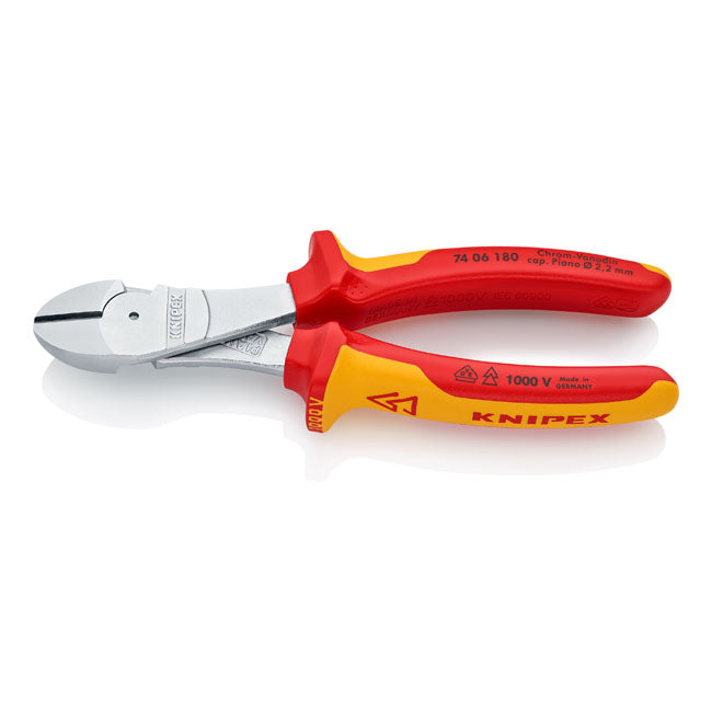 Knipex High Leverage Diagonal Cutting Pliers 180mm VDE – Universal