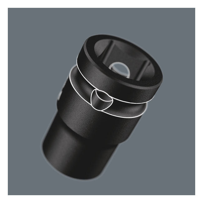 Wera Impaktor 1/2" Socket Size 19 – 1/2" Drive