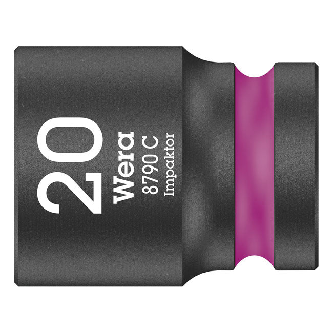 Wera Impaktor 1/2" Socket Size 20 – 1/2" Drive