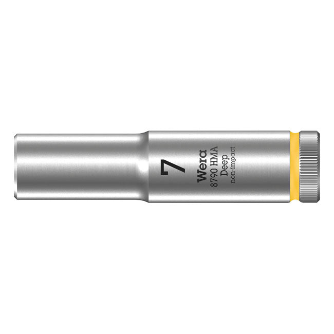 Wera Deep Socket Size 7mm – 1/4" Drive