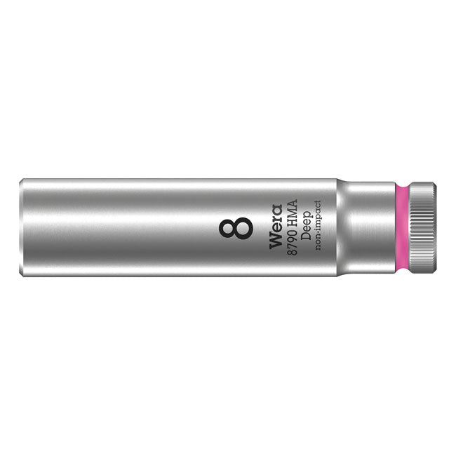 Wera Deep Socket Size 8mm – 1/4" Drive