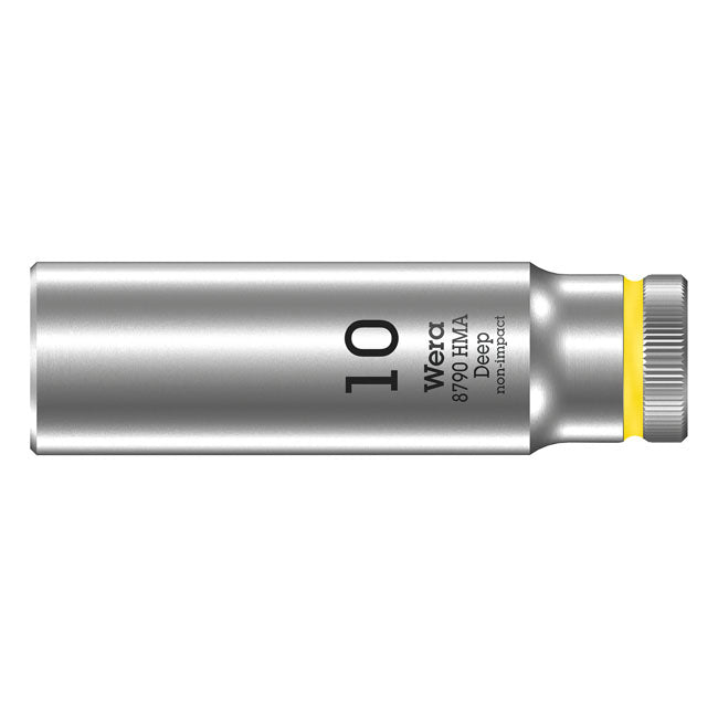 Wera Deep Socket Size 10mm – 1/4" Drive