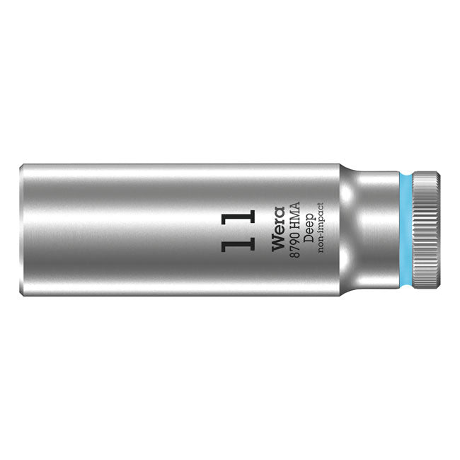 Wera Deep Socket Size 11mm – 1/4" Drive