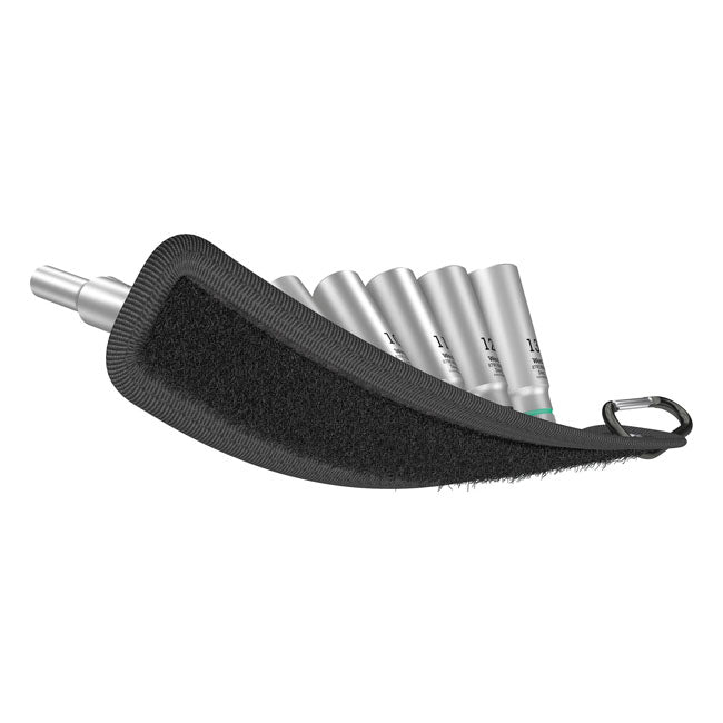 Wera Socket Belt with Hex Deep Sockets - Metric – 1/4" Drive