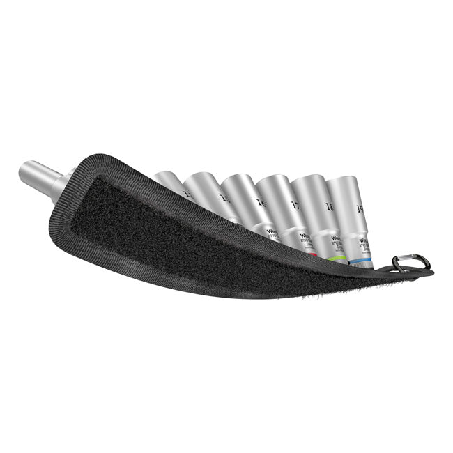 Wera Socket Belt with Hex Deep Sockets - Metric – 3/8" Drive