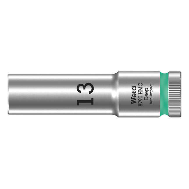 Wera Deep Socket Size 13mm – 1/2" Drive