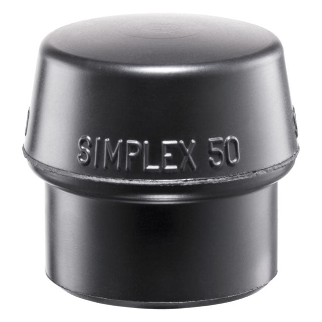 Halder Insert for Simplex Mallet 50mm Rubber - Medium Hard – Simplex Mallet with Head Diameter of…