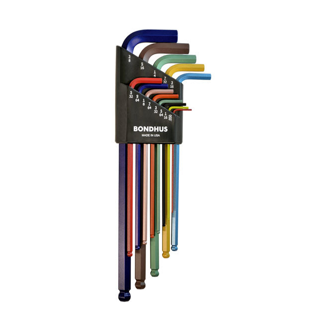 Bondhus ColorGuard™ Allen Head/Ball-end L-wrench Set US – Universal