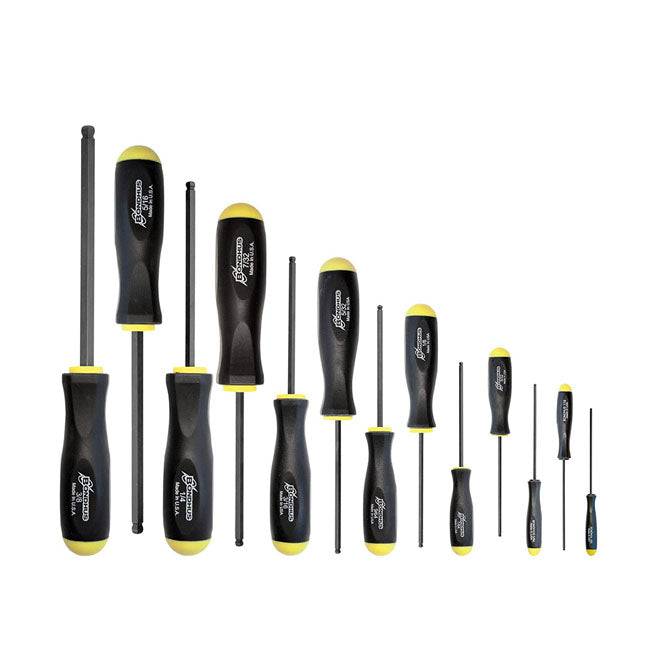 Bondhus Hex Ball-end Allen Screwdriver Set US Sizes – Universal