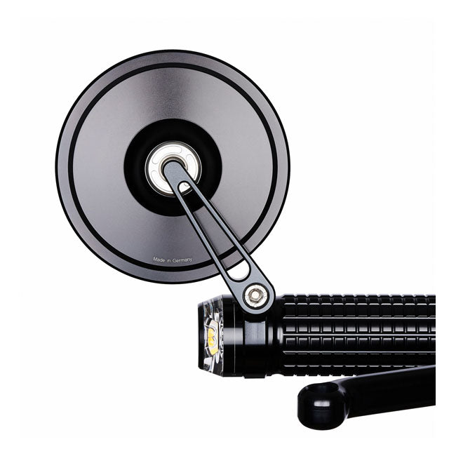 Motogadget Mo.View Street Glassless Mirror Black – For 22mm and 1 Inch Handlebar