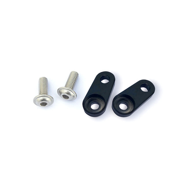Kellermann Atto & Spot Mounting Bracket Kit C EVO Black – Mounting Atto & Spot Turn Signals to…