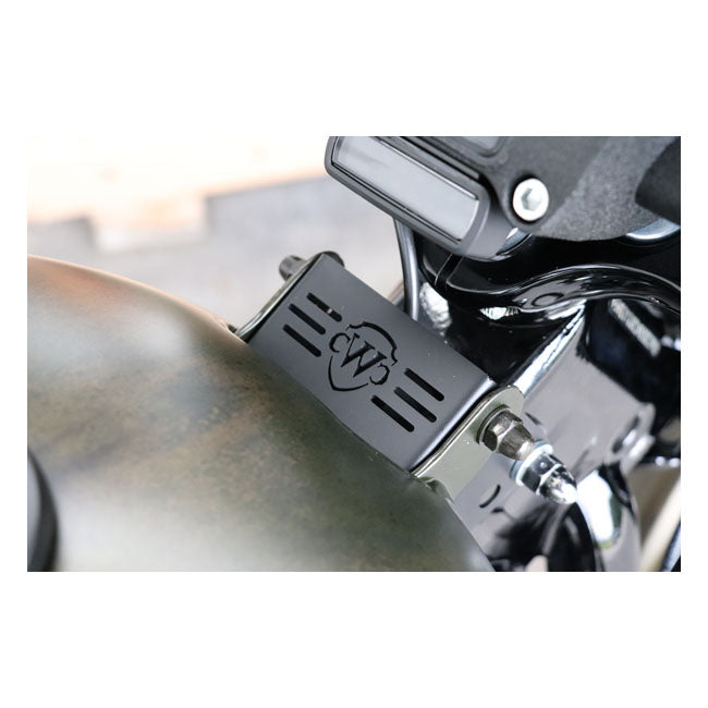 Cult-Werk Gas Tank Lift Kit. Gloss Black – Softail: 2018–2020 FXBB Street Bob 107…
