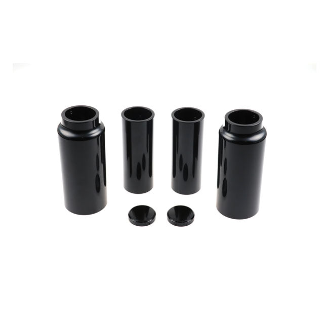 Cult-Werk 6-Piece Fork Tube Cover Kit. Gloss Black – Softail: 2018–2020FXBB Street Bob 107…