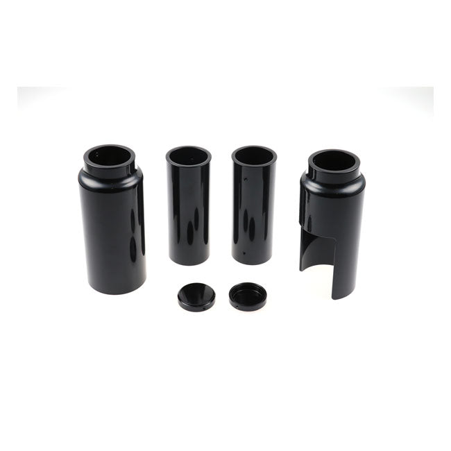 Cult-Werk 6-Piece Fork Tube Cover Kit. Gloss Black – Softail: 2018–2020FXBB Street Bob 107…