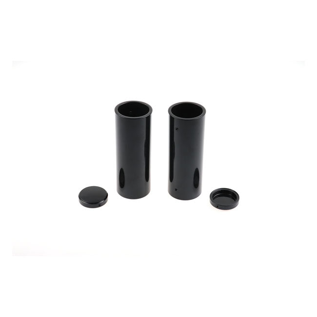 Cult-Werk 4-Piece Fork Tube Cover Kit. Gloss Black – Softail: 2018–2020FXBB Street Bob 107…