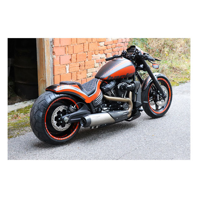 Cult-Werk Softail Wide Fender Kit ''Racing''. 2-Up Seat – 2019–2020 Softail FXDRS 114