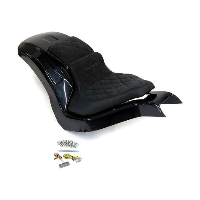 Cult-Werk Softail Wide Fender Kit ''Racing''. 2-Up Seat – 2018–2026 Softail Breakout: Softail:…