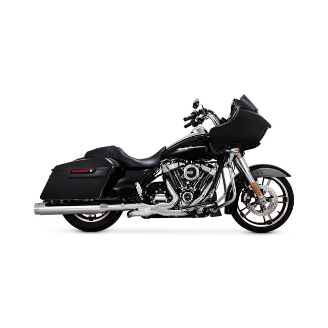 Vance & Hines Torquer 450 Slip-on Mufflers. Chrome – 2017–2026 FLT/Touring