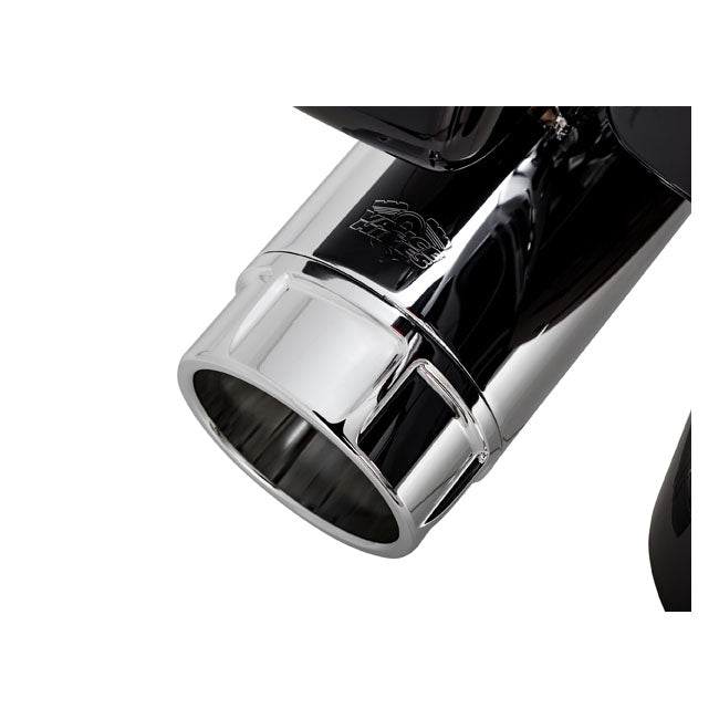 Vance & Hines Torquer 450 Slip-on Mufflers. Chrome – 2017–2026 FLT/Touring