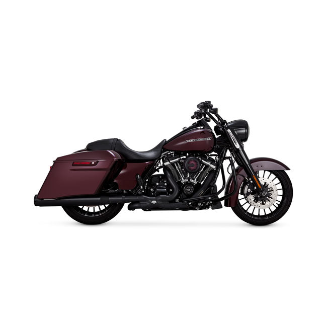 Vance & Hines Torquer 450 Slip-on Mufflers. Black – 2017–2026 FLT/Touring
