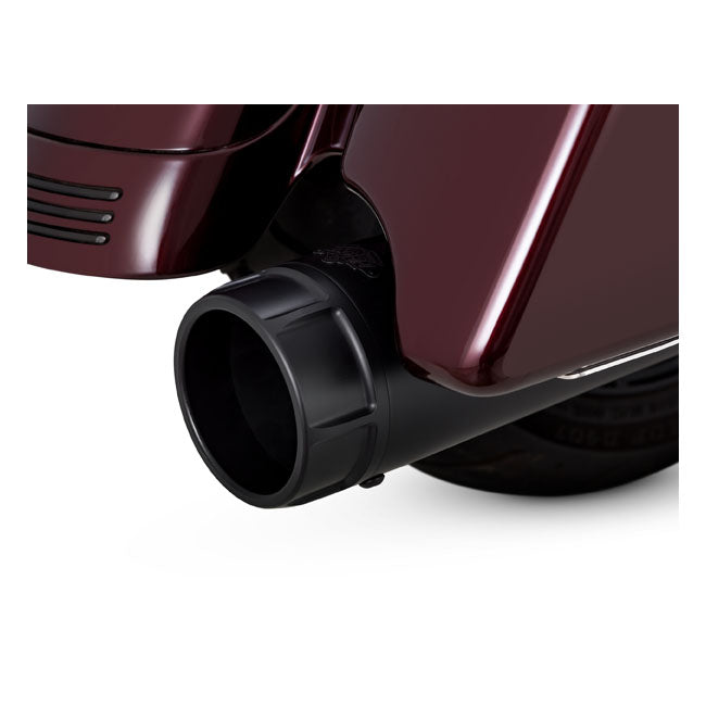 Vance & Hines Torquer 450 Slip-on Mufflers. Black – 2017–2026 FLT/Touring