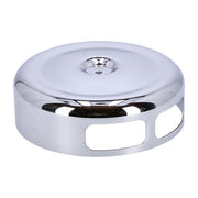 Mikuni HSR42 Air Cleaner Cover (with Cut-out). Chrome