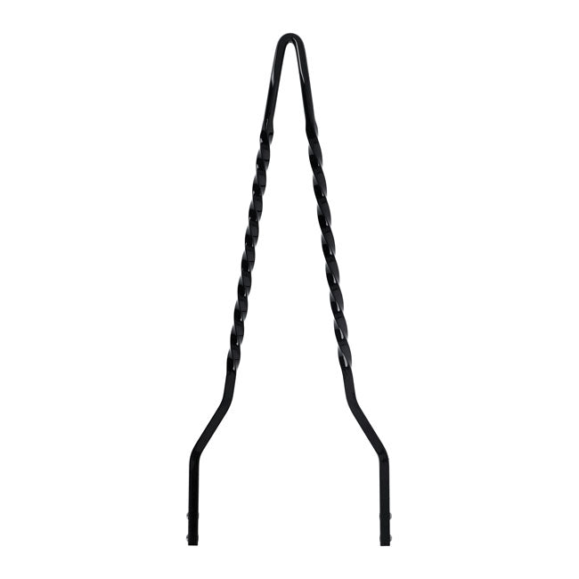 Cycle Visions Twisted Stick Sissy Bar 30", Black