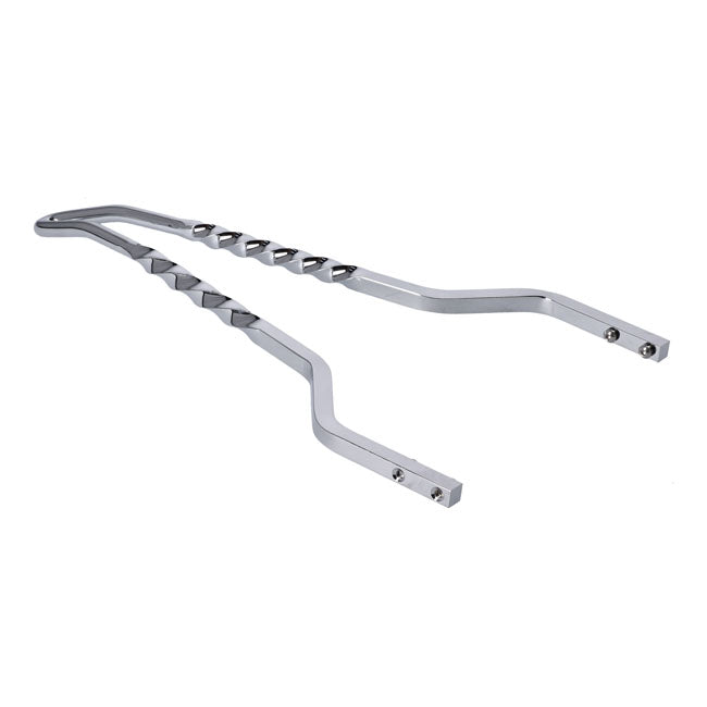 Cycle Visions Twisted Stick Sissy Bar 18", Chrome