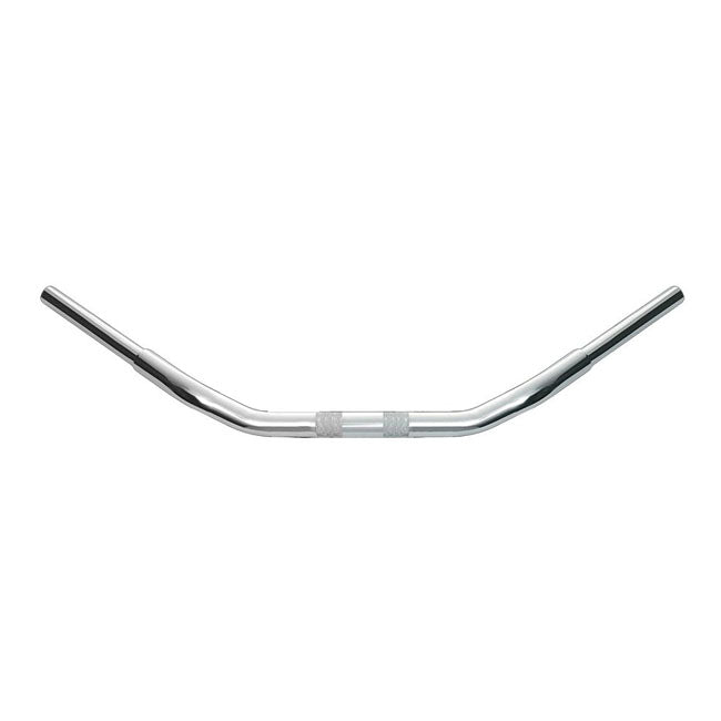 Wild1 2.5" Chubby Savage Bar 1-1/4". Chrome – 1982–2024 H-D Mech. & E-throttle with…