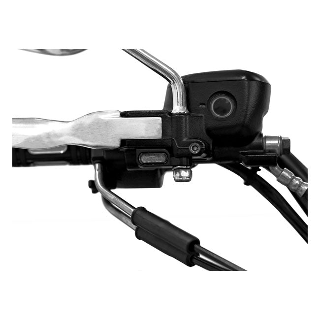 Zieger Below Bar LED Turnsignals # 2, Black – Hydraulic Clutch: 2009–2016 FLT/Touring…