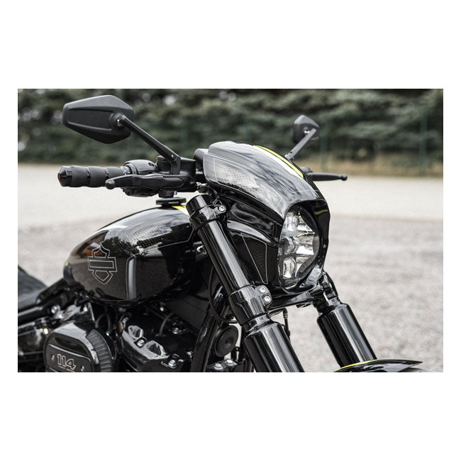Killer Custom ''Aggressor'' Headlamp Fairing – Softail: 2018–2020 FXBB Street Bob 107…