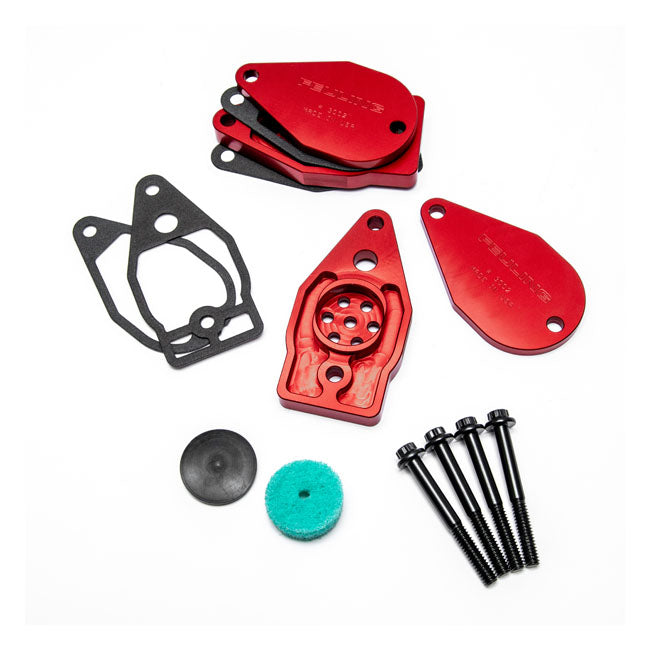 Feuling Rocker Box Breather Cover Kit – 1999–2016 FLT/Touring; 1999–2017 Dyna…