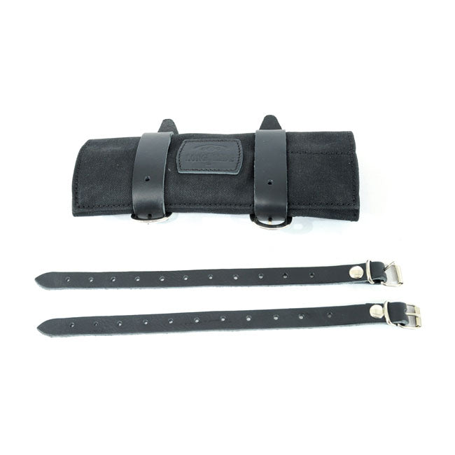 Longride Toolroll Waxed Cotton. Black – Universal
