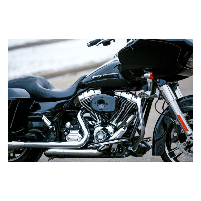 S&S Stealth Tribute Air Cleaner Kit. Black – 2016–2017 Softail; 2016–2017 Fxdls…