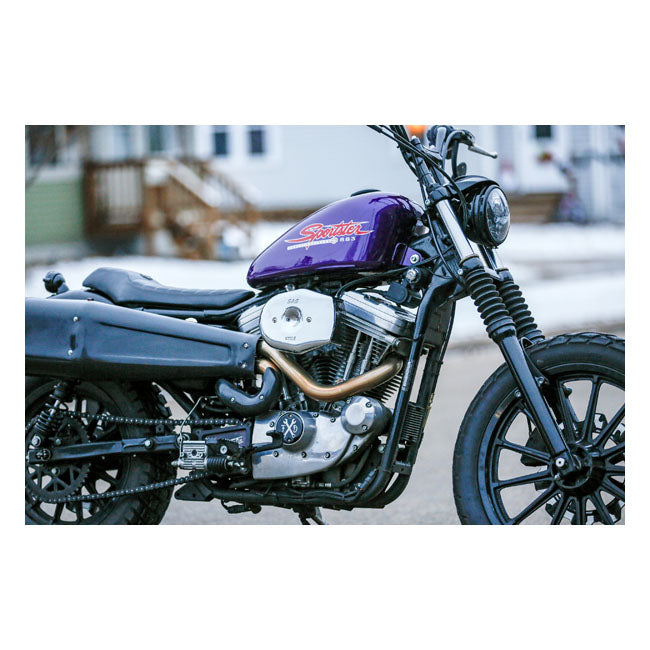 S&S Stealth Tribute Air Cleaner Cover. Chrome
