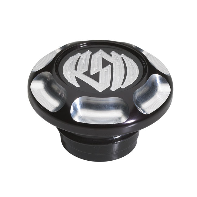 RSD Vintage Gas Cap Contrast Cut for 96-20 H-D With Screw-In Gas Caps