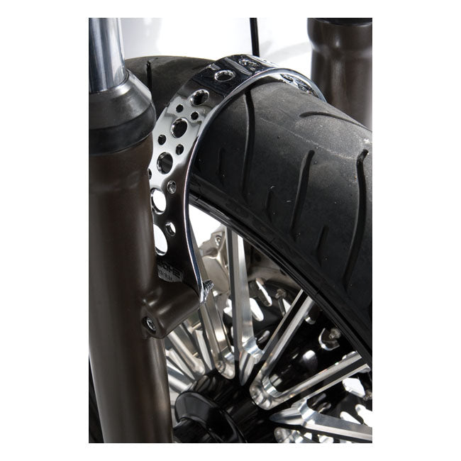 RSD Tracker Front Fork Brace for Univ. With Wide Glide Front Ends & Up to 21 X 3.50 Wheel