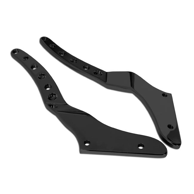 Roland Sands Design, Tracker Fender Struts. Black for 90-07 Softail W/200mm Rear tyre