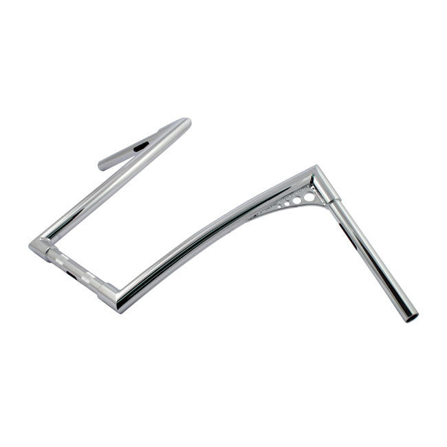 RSD, Vintage King Ape 1-1/4" Handlebar. Chrome. 16" for 82-20 H-D (Excl. 08-20 E-Throttle; 88-11 Springers)