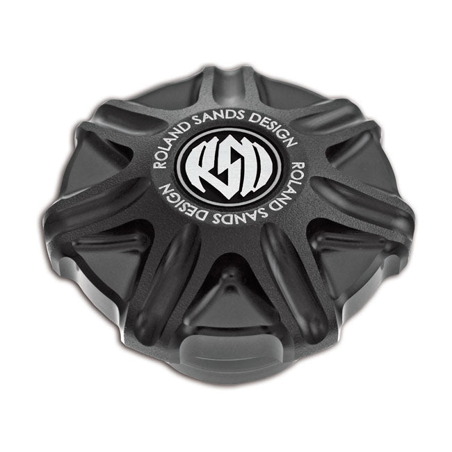 RSD Tech Gas Cap Black Ops for 96-20 H-D With Screw-In Gas Caps