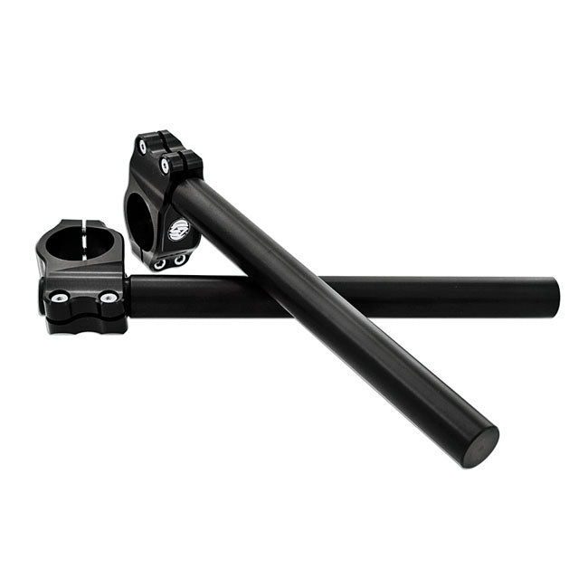 Roland Sands Design Black 1 in. Clip-On Handlebar