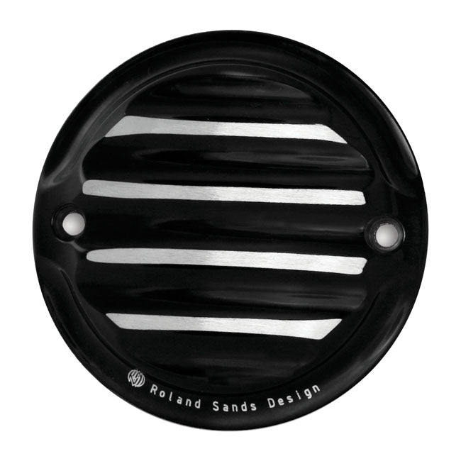 RSD, Nostalgia Point Cover. Black Cc for 70-99Big Twin (Excl. TC); 04-20 XL