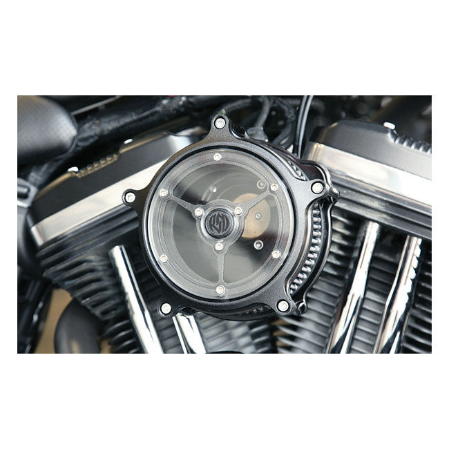 Roland Sands Design Black Ops Clarity Air Cleaner for Various Various Harley-Davidson Motorcycles (See Fitment List)