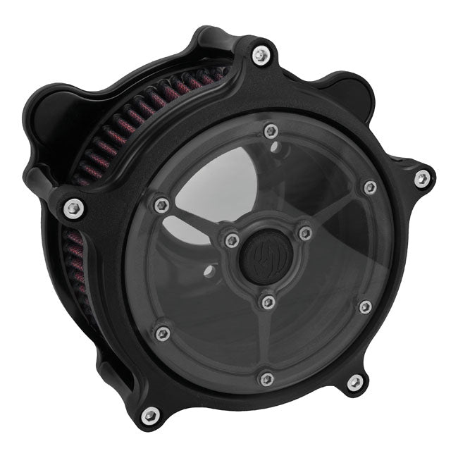 Roland Sands Design Black Ops Clarity Air Cleaner for Various Various Harley-Davidson Motorcycles (See Fitment List)
