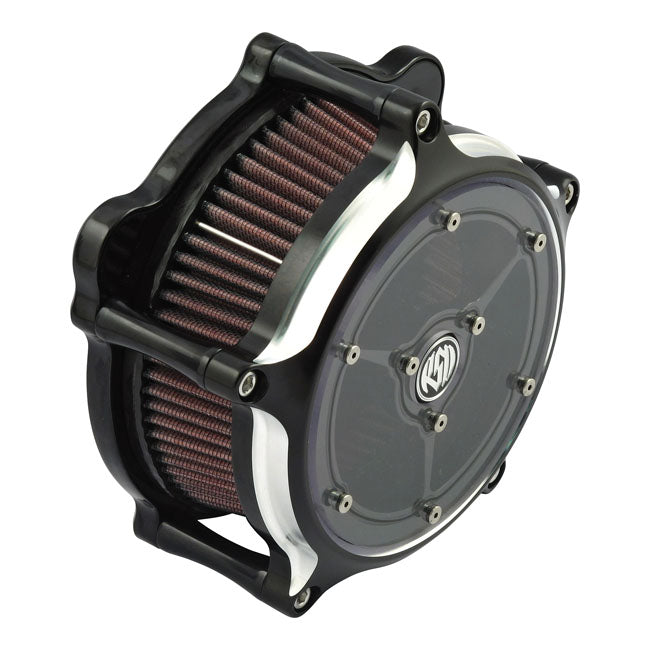 RSD Clarity Air Cleaner for Cv Carb: 93-06 All Big Twin; Delphi Inj.: 01-15 Softail; 04-17 Dyna (Excl. 2017 FXdls); 02-07 Flt/Touring