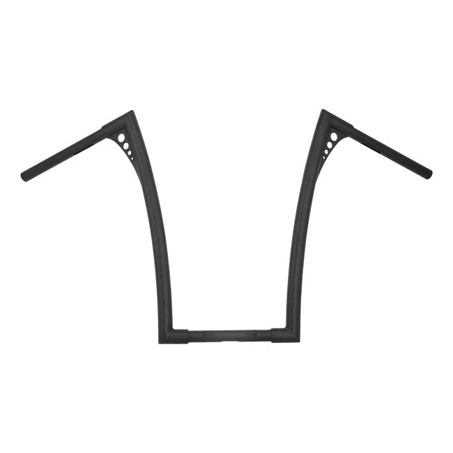RSD, Vintage King Ape 1-1/4" Handlebar. Black Ops. 19" for 82-20 H-D (Excl. 08-20 E-Throttle; 88-11 Springers)