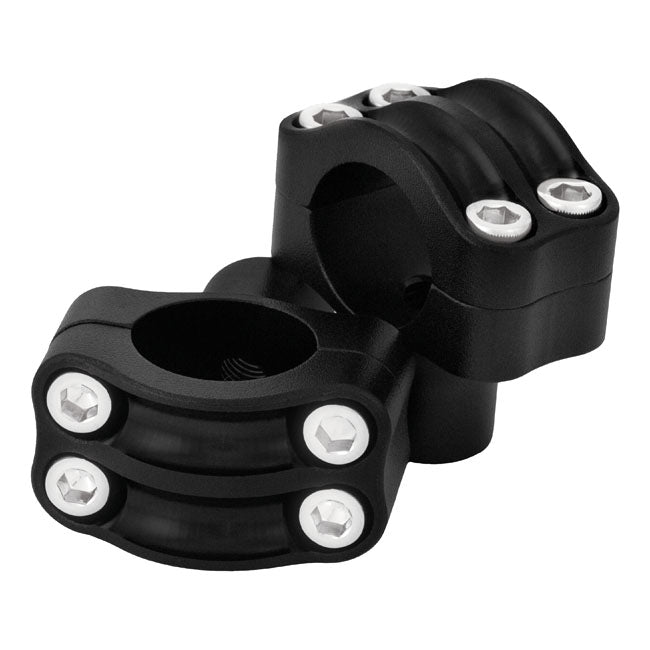 Roland Sands Design Black Ops 1 1/2 in. 4-Bolt Nostalgia Risers
