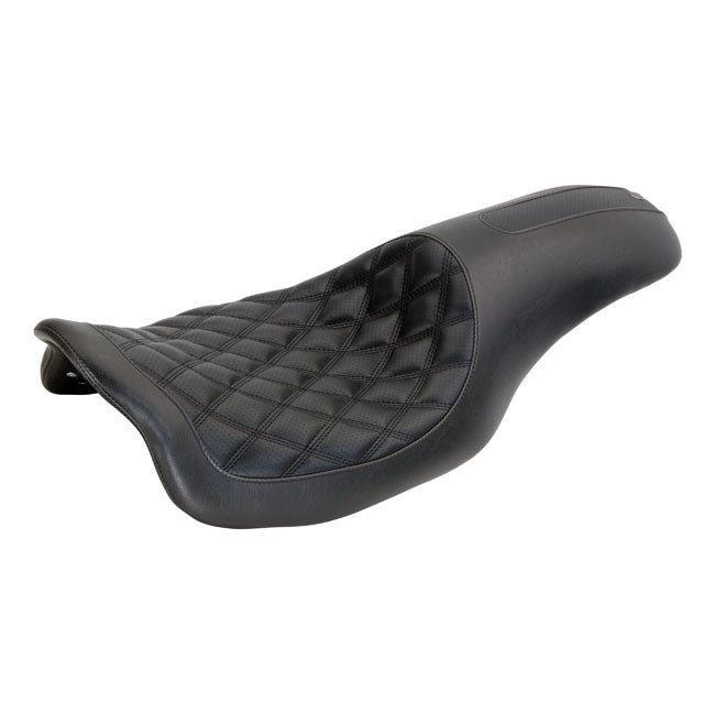 Roland Sands Design 2-Up Boss Seat. Black – 2008–2025 Touring; 2012–2022 CVO Require…