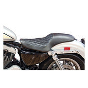 Roland Sands Design 2-Up Boss Seat. Black – 2004–2022 XL Sportster