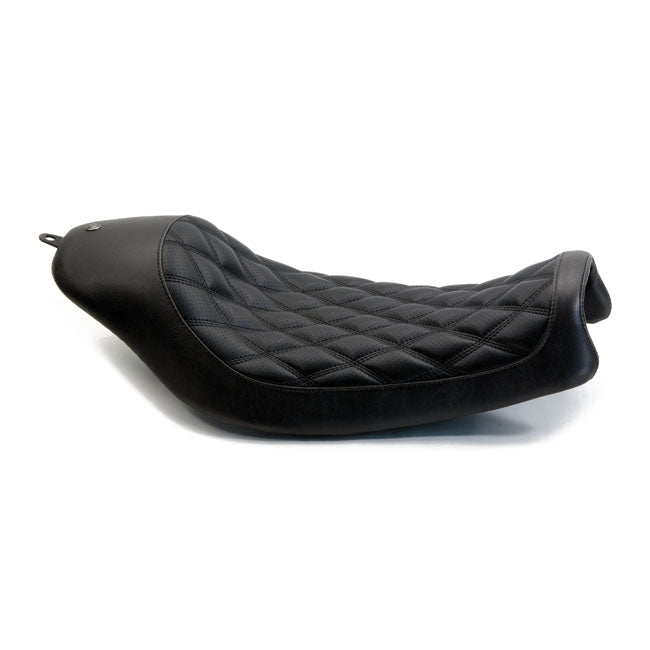 Roland Sands Design Boss solo seat. Black 06-17 Dyna (06-16 FXDF Fatbob requires 589644 bracket)